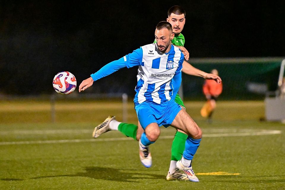 Fokussiert: Diego Contento und die Aschheimer führen die Rückrunden-Tabelle an.