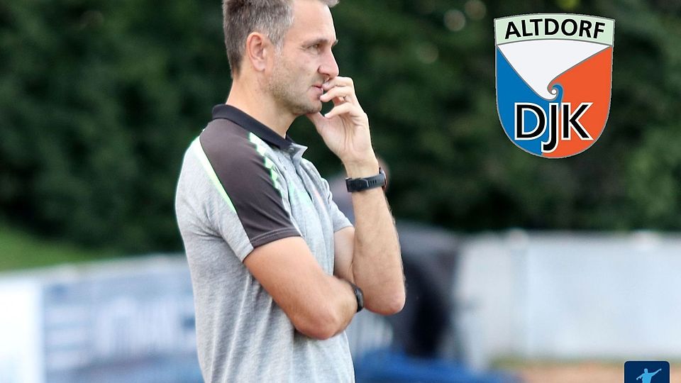 Knifflige Aufgabe für Holger Götz: Kann der Abstieg mit dem DJK-SV Altdorf noch verhindert werden.