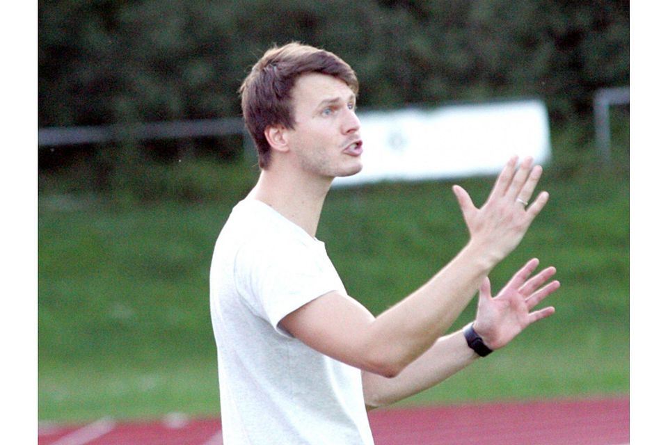 Raphael Schwarz fordert sein Team auf, sich nicht auf den bisherigen Erfolgen auszuruhen.  Oliver Rabuser