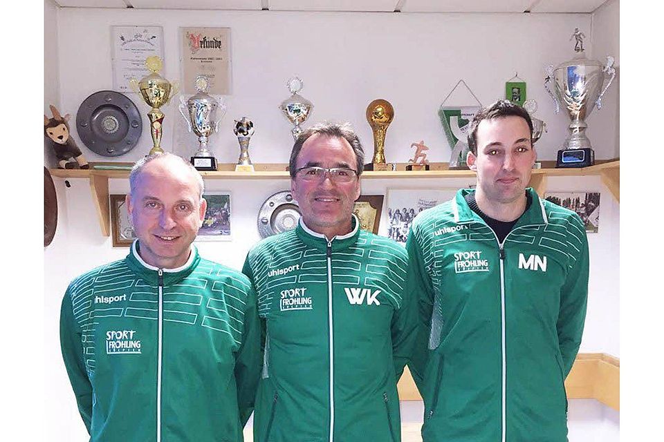 Führen die Jugend beim VfL Erp: Engelbert Kraus (v. l.), Wilfried Müller und Michael Neyses.