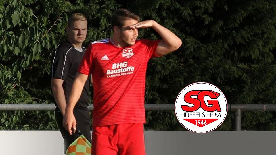Wo geht’s zur Verbandsliga: Fabian Scheick sucht schon mal nach der richtigen Ausfahrt für seine SG Hüffelsheim.	Foto: Mario Luge