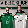 Stefan Frimmer (li.) und Simon Zacherl (re.) übernehmen im Sommer als Spielertrainer-Duo den TSV Bergkirchen.