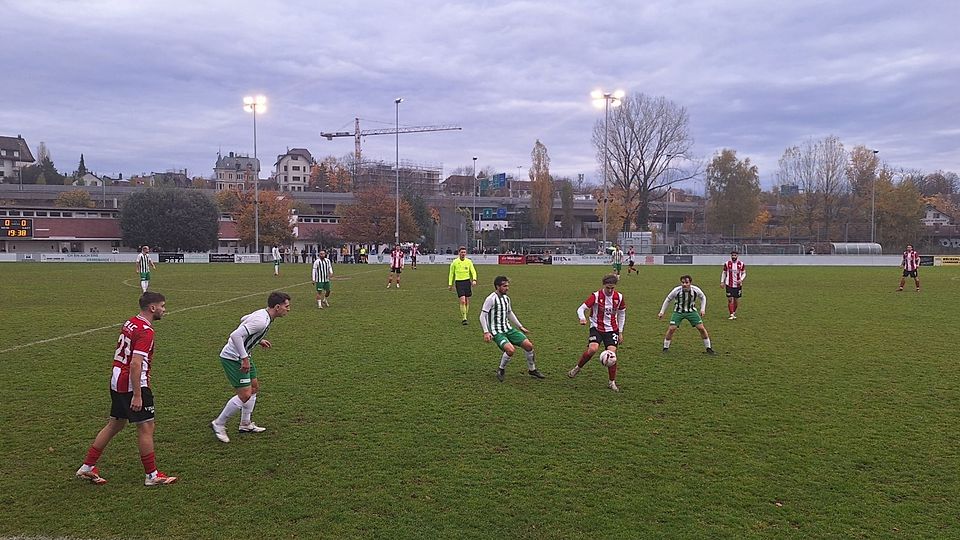 Das sechste Remis für Red Star (in weiss-grün): 1:1 zu Hause gegen Binningen.