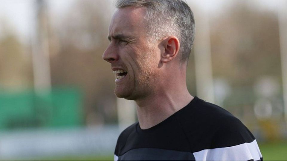 Björn Auer wird auch in der kommenden Saison bei der FVgg Bayern Kitzingen die Kommandos geben. F: Will