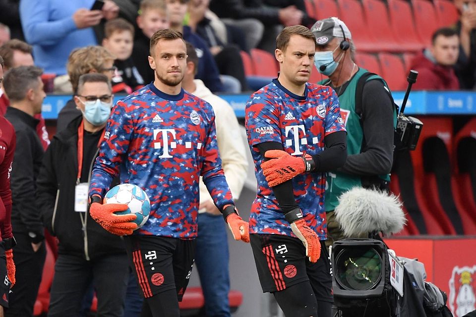 Christian Früchtl (li.) will eines Tages Manuel Neuer (re.) im Bayern-Tor beerben.