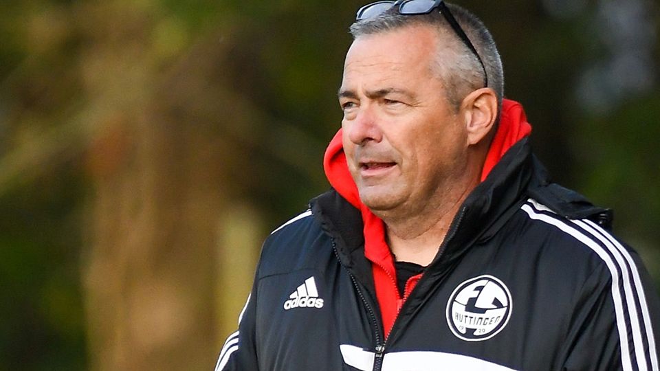 Uwe Berger, Coach des FC Huttingen | Foto: Gerd Gründl