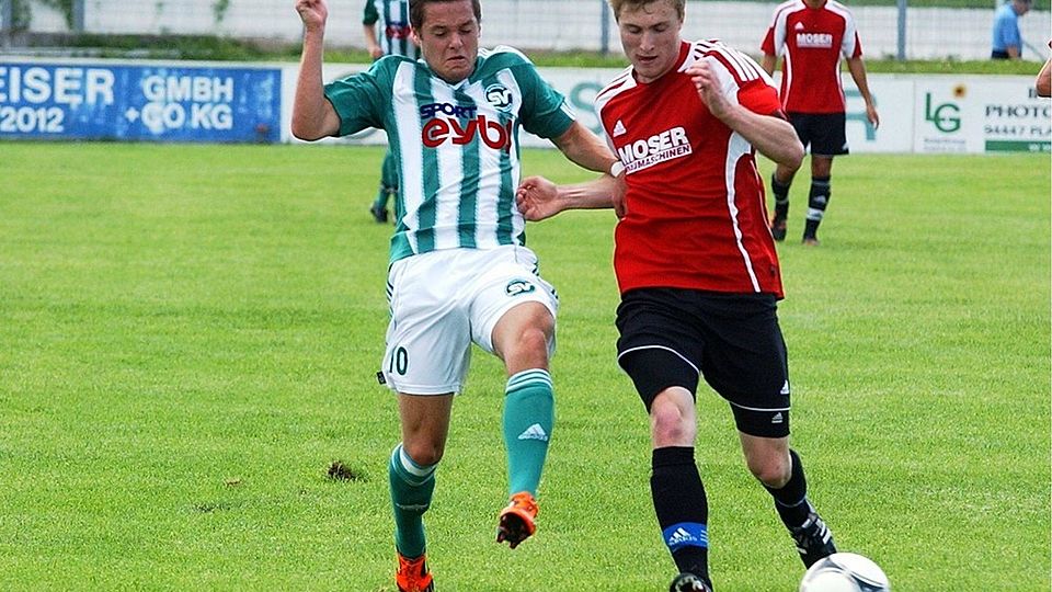 Tobias Eckl (re.) wechselt in der kommenden Saison zur SpVgg Osterhofen F: Meier