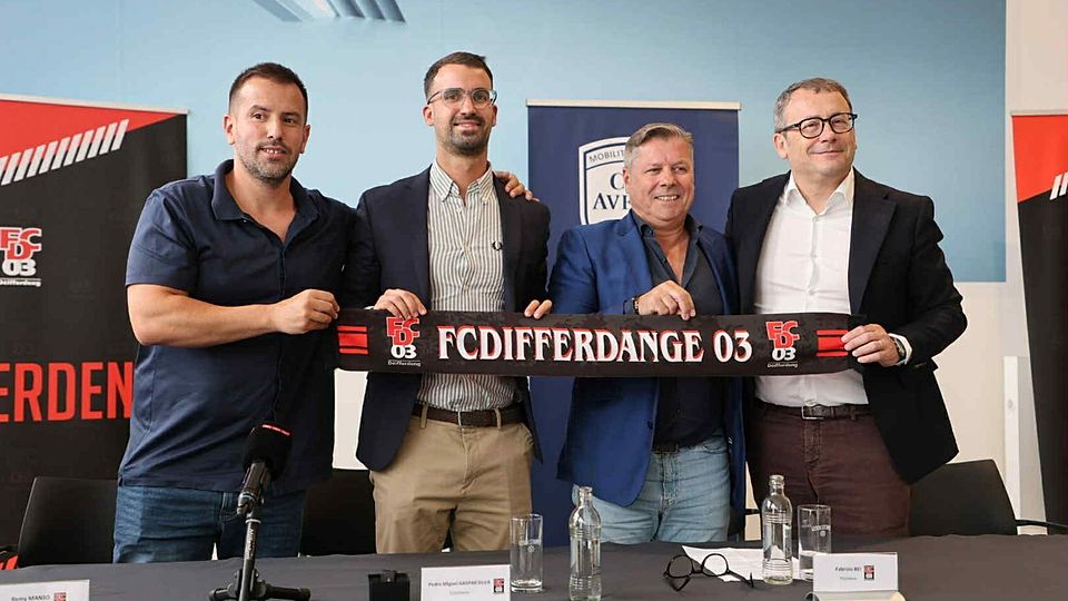 Differdingen stellte am Mittwoch seinen neuen Cheftrainer vor