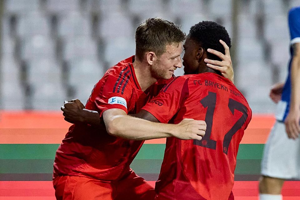 Timo Kern führt die interne Torschützenliste beim FC Bayern München II an.