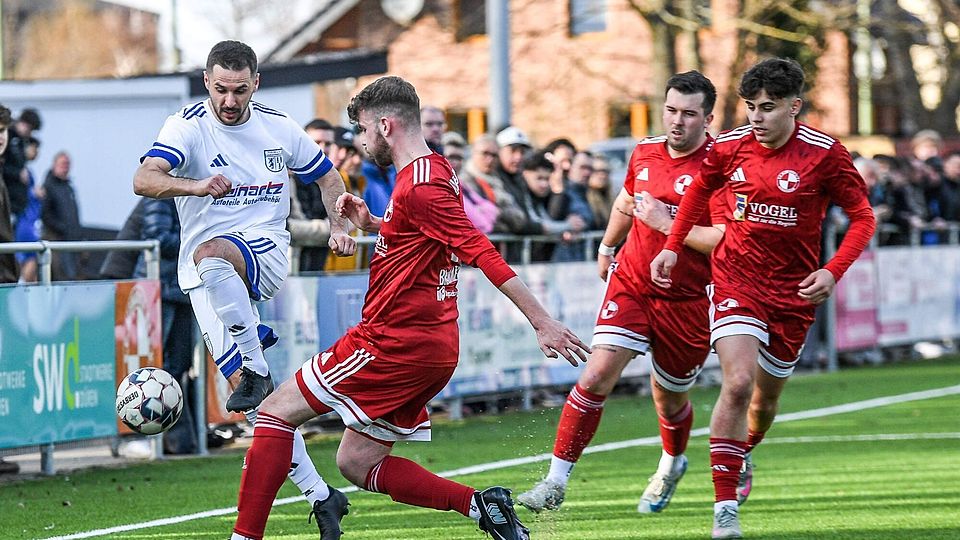 Auf Wiedergutmachung aus: Die Spieler von Lendersdorf und Langerwehe.
