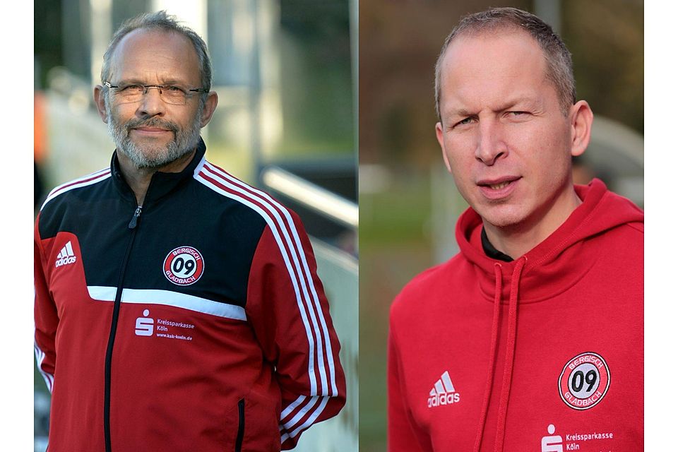 Hans-Peter Ludes (links) und Björn Hecker tauschen die Mannschaften Hans-Peter Ludes (links) und Björn Hecker tauschen die Mannschaften