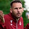 OFV-Trainer Michael Kovács konnte es nicht fassen, dass der Treffer zum 2:2 der Oberkircher galt