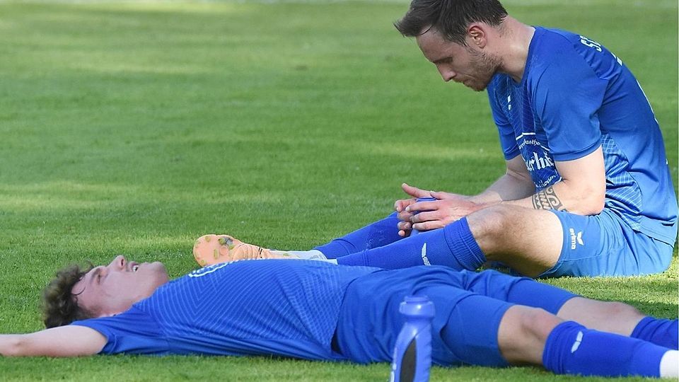 Olching am Boden: Nach der verpassten Chance in den Relegationsspielen  steigt  der Verein in die Bezirksliga ab.
