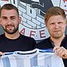 Sebastian Raml (li.) und Alexander Adam coachen künftig gemeinsam den TSV Grafenau 