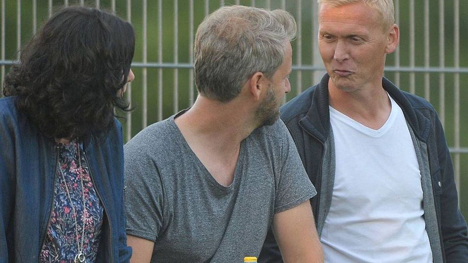 Mario Tanzer (re.) hat sich beim 1. FC Passau verabschiedet 