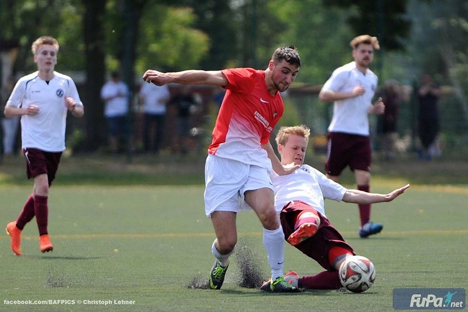Atilla Caliskan im Spiel gegen den BFC Dynamo II. Foto: Christoph Lehner