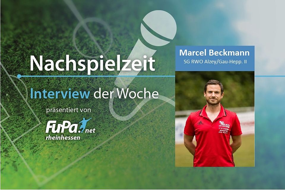 RWO Alzey II-Coach Marcel Beckmann hatte selbst nicht mit der starken Serie seiner Mannschaft gerechnet. 