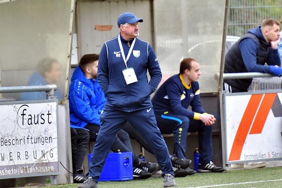 Trainer Oliver Zeug sah eine starke Leistung seiner SG Hammelbach/Scharbach im Spitzenspiel gegen den FSV Zotzenbach. 	Foto: Dagmar Jährling