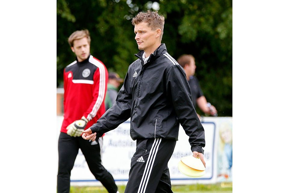 Thomas Kaufmann bleibt ein weiteres Jahr Trainer ders TSV Kirchenlaibach-Speichersdorf  F: Kolb