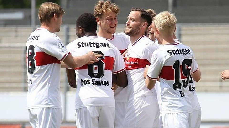 Der VfB Stuttgart II beendet die Saison mit einem Sieg. Foto: Lommel
