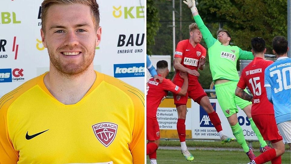 Daniel Maus, Torwart des TSV Buchbach, ist zu Gast im LIVE-Interview auf der Facebook-Seite von fussball-vorort.