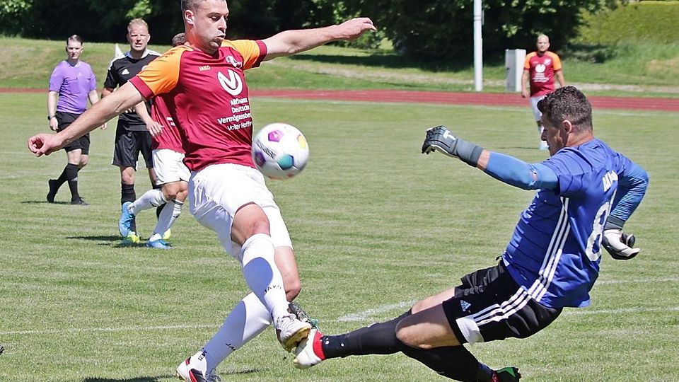 Leon Schleip führt aktuell die Torschützenliste der Landesklasse 2 an und wird nächste Saison eine Liga höher auf Torejagd gehen.