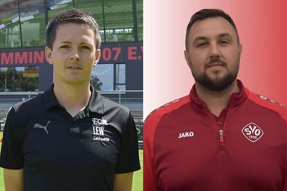 Thomas Prestele (links) folgt beim SVO Germaringen auf Otto Lacerda Ullmann. Zur neuen Saison übernimmt er den Trainerjob beim Bezirksligisten.