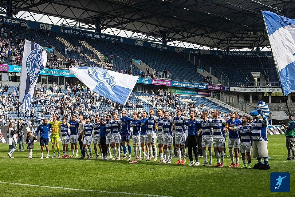 Bald auch Regionalliga-Meister: der MSV Duisburg! 