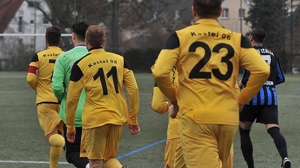 Die Spieler der FVgg. Kastel 06 müssen sich in der kommenden Saison auf einen neuen Trainer einstellen. F: Klein
