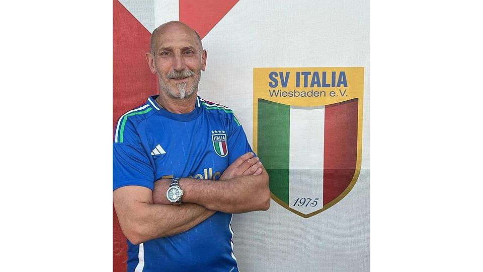 Wieder beim SV Italia zurück: Giuseppe Di Lorenzo führt als Trainer Regie. 	Foto: SV Italia