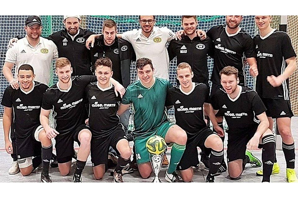 Der Favoritenrolle gerecht geworden: Die frisch gebackenen Futsal-Kreismeister der SG Meisenheim. F: Kloos