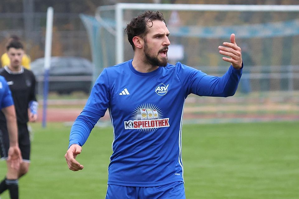 Sein frühes Tor brachte keine Sicherheit ins ASV-Spiel: Maximilian Bergner. Sein frühes Tor brachte keine Sicherheit ins ASV-Spiel: Maximilian Bergner.