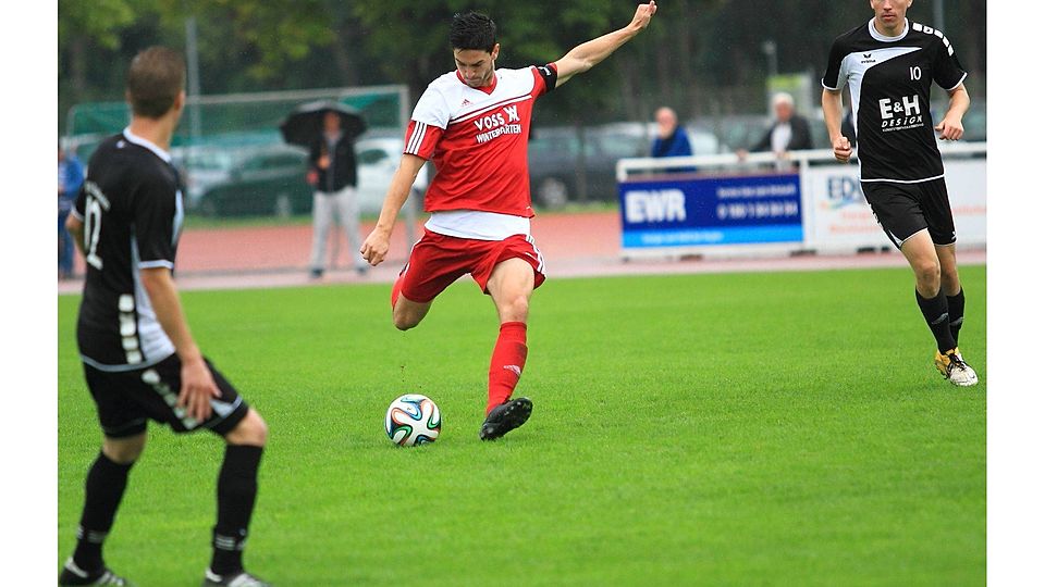 Will sich mit seiner Mannschaft im sicheren Mittelfeld der Tabelle halten: FSV-Kapitän Julian Rappold.  F: Wolff