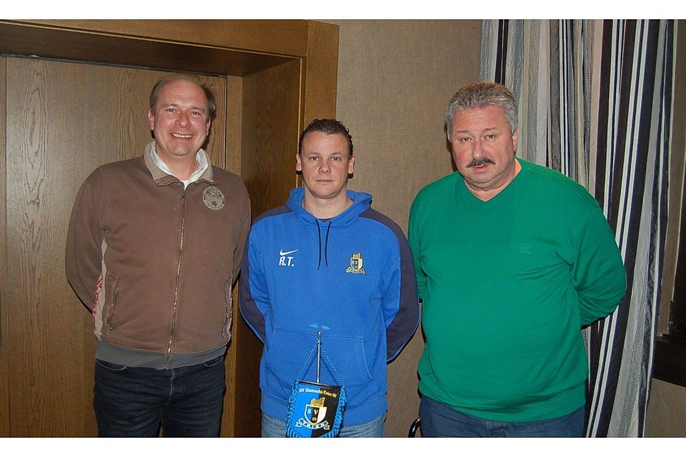 Roman Gottschalk, Rudi Thömmes und Heiner Semar (von links). Foto: Verein