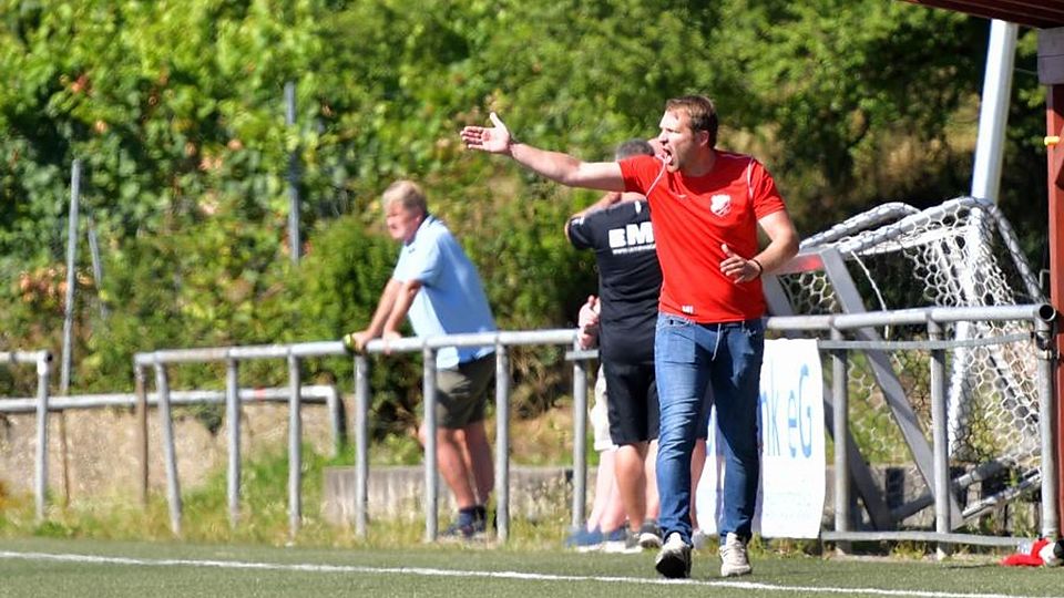 Trainer Marcus Lauer verlässt im Sommer die SG Unter-Abtsteinach. Er ist, mit einer einjährigen Unterbrechung, seit 2015 als Spieler und Trainer bei der SGU.	Foto: Dagmar Jährling