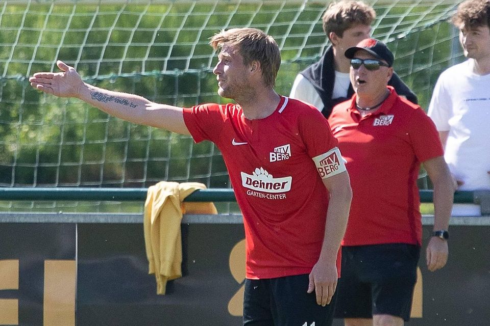 Nachsitzen muss Fabian Kaske mit seiner Mannschaft, um in der Bezirksliga zu bleiben. Der MTV-Kapitän hatte die Berger in Aubing in Führung gebracht, die sie aber nicht halten konnten.