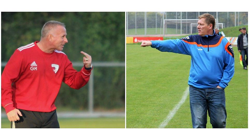 Gert Kramp (links) wird neuer Trainer beim TV Wallau, sein Vorgänger Siegfried Feix (rechts) hingegen neuer erster Vorsitzender des Vereins. Archivfoto: Henz.
