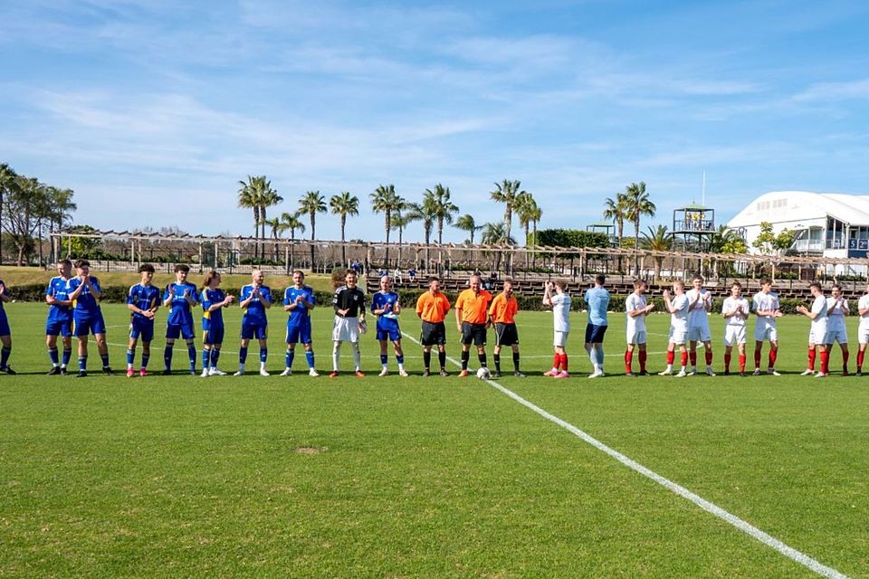 Das Testspiel vom FC Gossau ZH im Trainingslager in Marbella gegen den FC Oberdiessbach endete mit einer 0:1-Niederlage