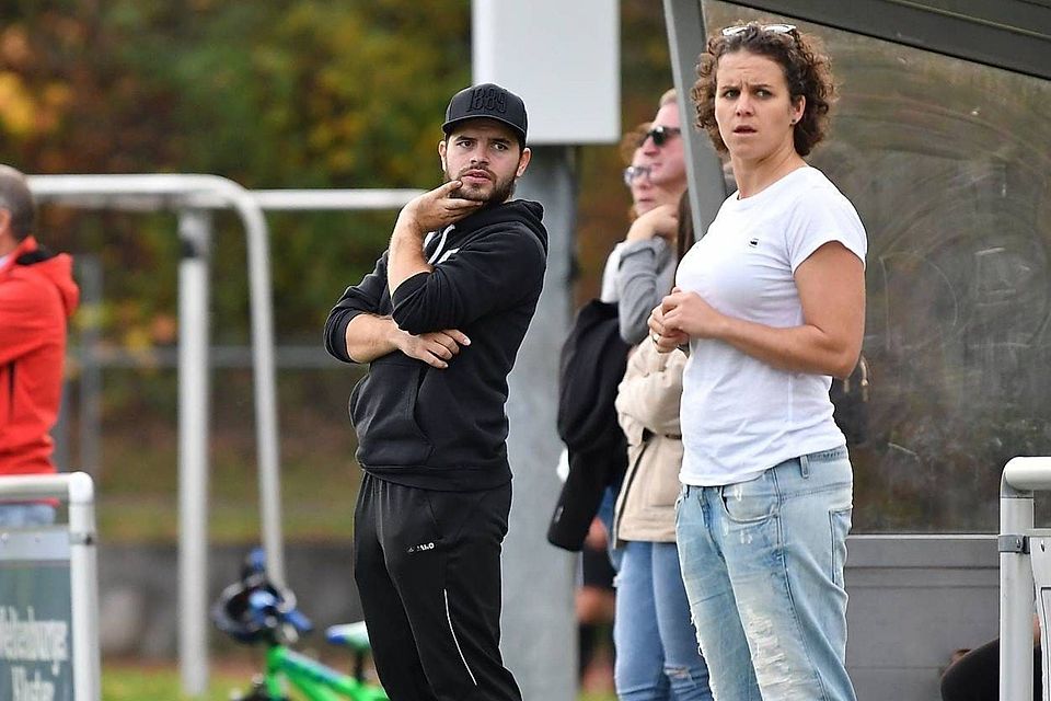 Mario Schmidt (l.) ist nicht länger Trainer der Sportclub-Damen, Birgit Fellner bleibt Co-Trainerin.