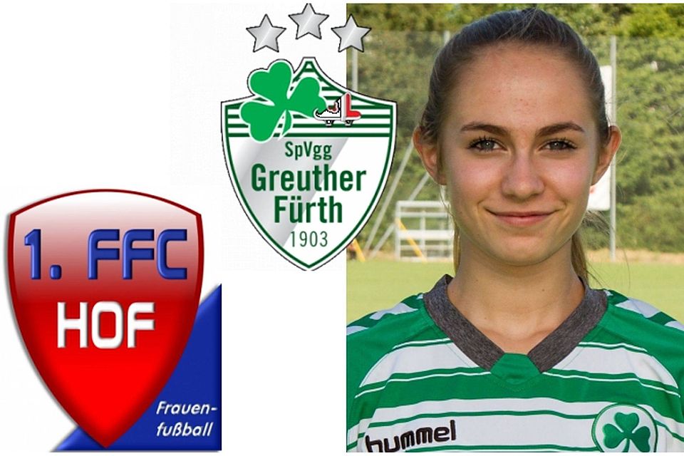 Felicitas Ertingshausen erzielte beim 3:0 sieg der SpVgg Greuther Fürth in Hof alle drei Tore.   Foto: Mareike Kamm