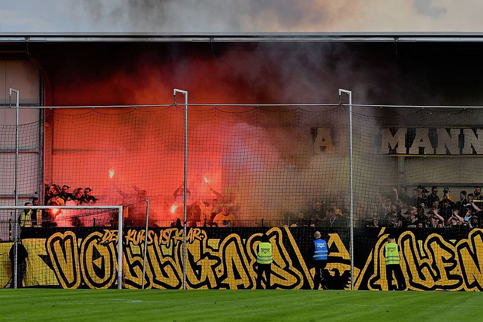 Die Fans von Alemannia Aachen haben in Lippstadt im Fokus gestanden. 