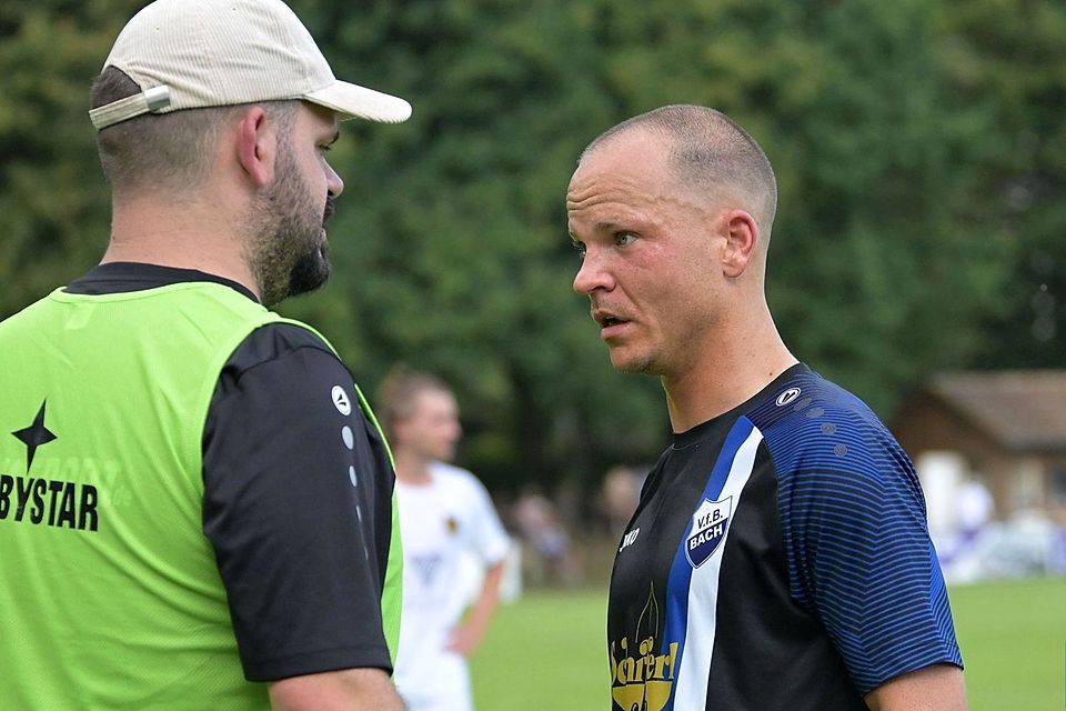 Gehen beim VfB Bach auf Abschiedstour: Thomas Prinz (links) und Sven Leppien.