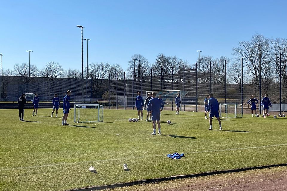 Torabschluss und Ballarbeit standen beim Dienstagstraining im Fokus.