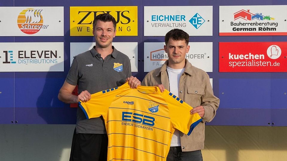 Matthias Roithmayr (re.) verstärkt zur neuen Saison den FC Pipinsried.