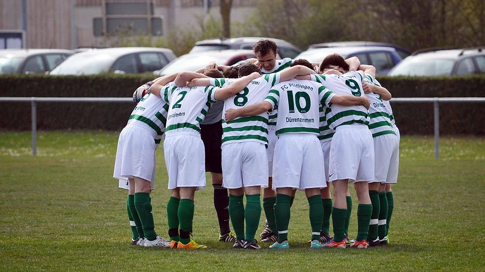 Das Team des FC Pfäfflingen/Dürrenzimmern muss nun noch mehr zusammenhalten. Foto:cu