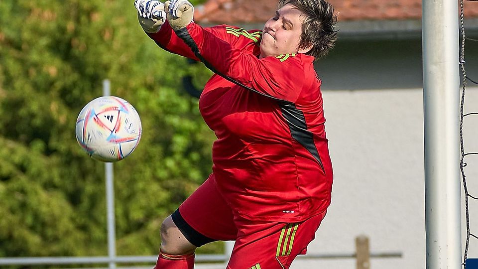 Sie verhinderte eine noch höhere Niederlage für ihr Team. Torhüterin Jenny Tanner