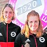 Nur ein neues Gesicht bei Aufsteiger Eintracht Kornelimünster: Trainerin Sabrina Bemmelen (links) mit Elena Fede.