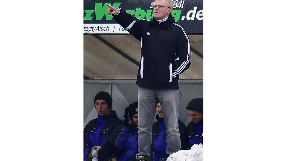 Hätte gerne erst im neuen Jahr gespielt: TSV-Coach Reinhold Fischer. F: Zink