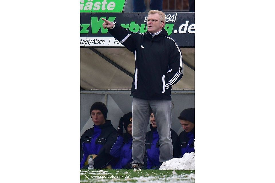 Hätte gerne erst im neuen Jahr gespielt: TSV-Coach Reinhold Fischer. F: Zink