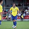 Nico Karger begann heute beim FC Pipinsried zunächst auf der Bank und wurde erst in der zweiten Hälfte eingewechselt. (Archivfoto)